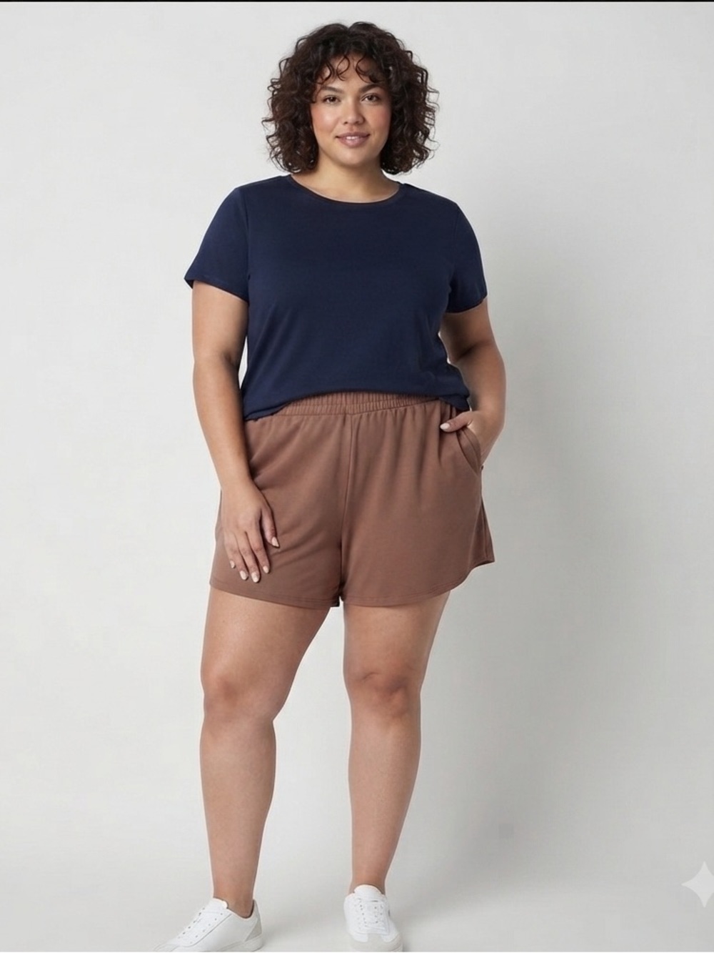Xersion Womens Plus Scuba Pull-On Short☀️